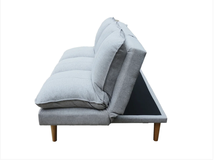 Restora 3 seater Click Clack sofa bed Grey or Silver