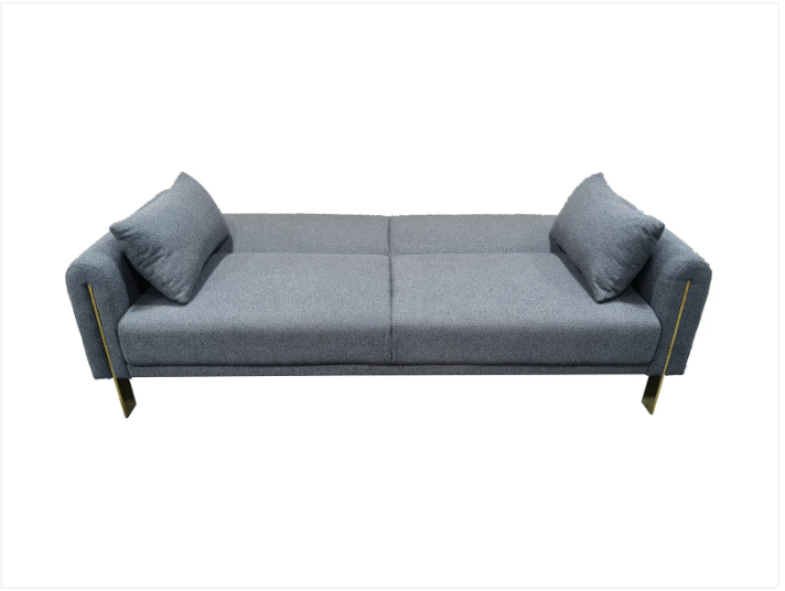 Loft Click Clack 3 seater sofa Bed Grey or Silver