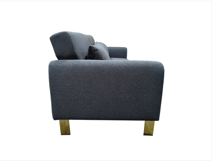 Loft Click Clack 3 seater sofa Bed Grey or Silver