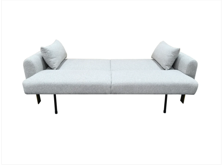 Loft Click Clack 3 seater sofa Bed Grey or Silver