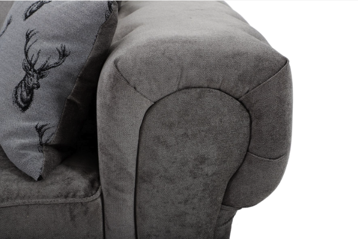 Verona Scatter Back 2 Seater Sofa Grey