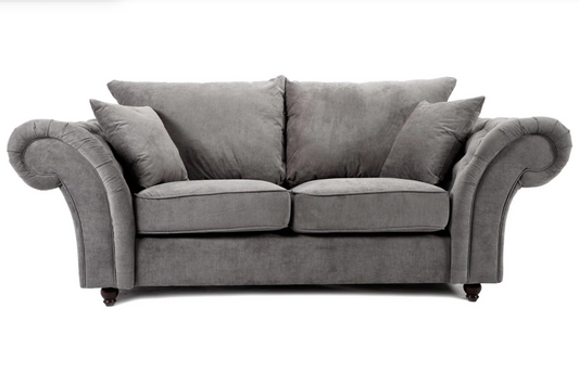 Windsor Full Back 2 Seater Sofa Grey