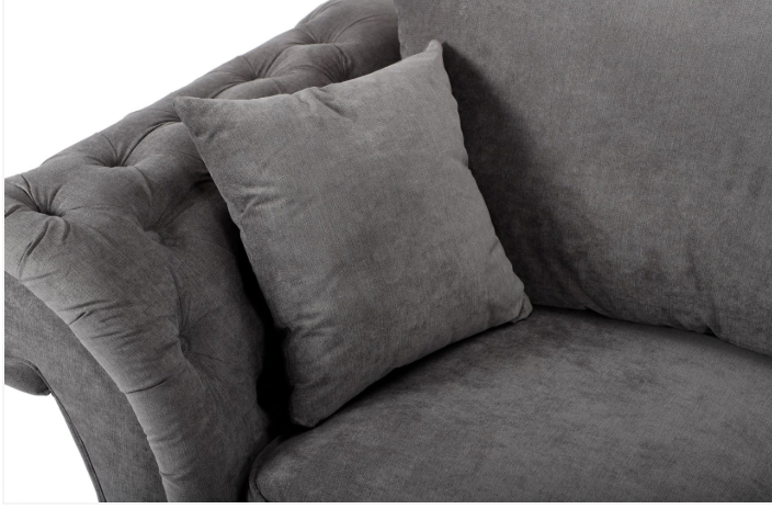 Windsor Full Back 2 Seater Sofa Grey
