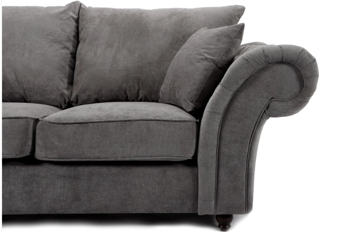 Windsor Full Back 2 Seater Sofa Grey