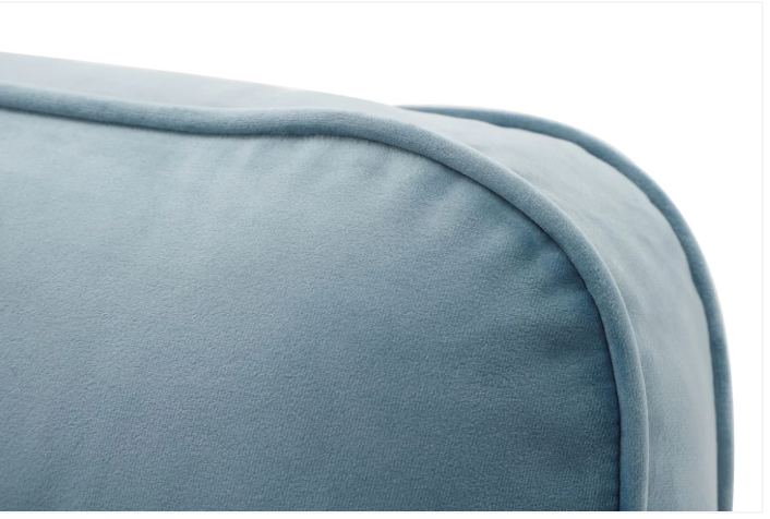 Zinc 2 Seater Sofa Plush Sky