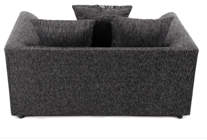Byron 2 Seater Sofa Black Dundee