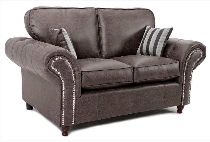 Oakland 2 Seater Sofa Charcoal