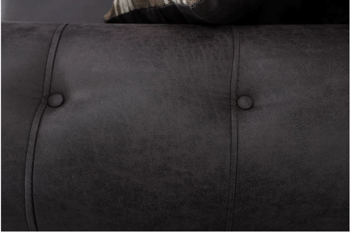 Oakland 2 Seater Sofa Charcoal