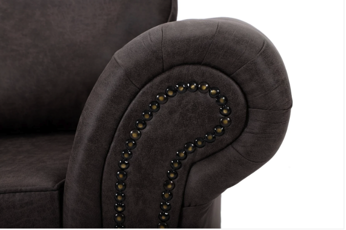 Oakland 2 Seater Sofa Charcoal
