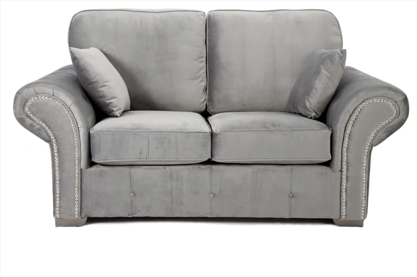 Oakland 2 Seater Sofa Plush Grey