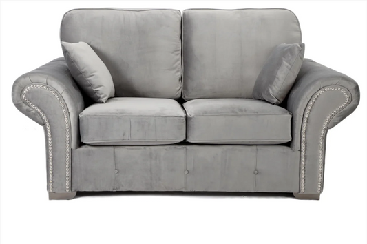 Oakland 2 Seater Sofa Plush Grey