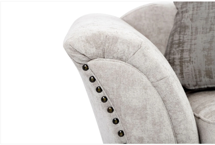 Cambridge Scatter Back 2 Seater Sofa Alaska Silver