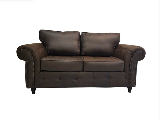 Oakland 2 Seater Sofa Chocolate