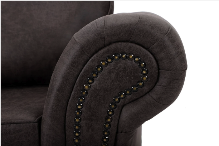 Oakland 3+2 Seater Sofa Set Charcoal