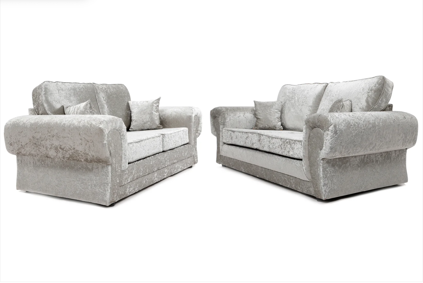 Tangent 3 + 2 Seater Sofa Shimmer Silver