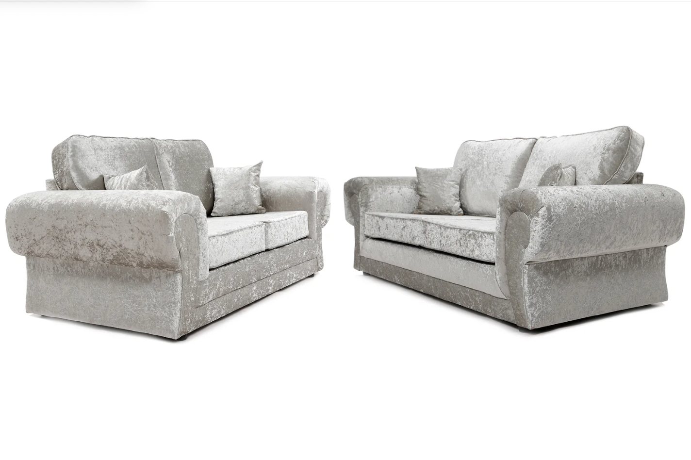Tangent 3 + 2 Seater Sofa Shimmer Silver