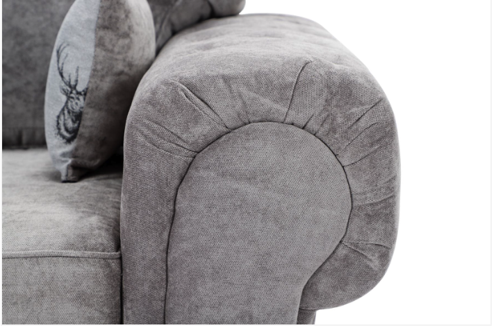 Verona Scatter Back 3+2 Seater Sofa Set Grey