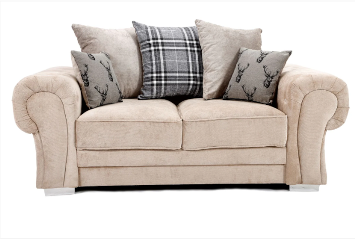 Verona Scatter Back 3+2 Seater Sofa Set Mink