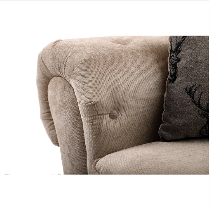 Verona Full Back 3+2 Seater Sofa Mink