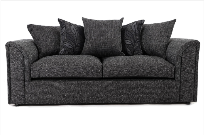 Byron 3 + 2 Seater Dundee Black