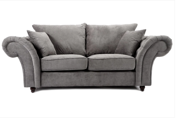 Windsor Full Back 3 + 2 Seater Sofa Grey