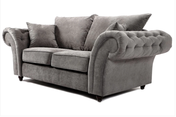 Windsor Full Back 3 + 2 Seater Sofa Grey