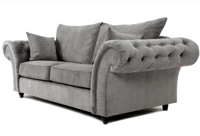 Windsor Full Back 3 + 2 Seater Sofa Grey