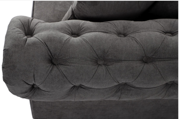 Windsor Full Back 3 + 2 Seater Sofa Grey