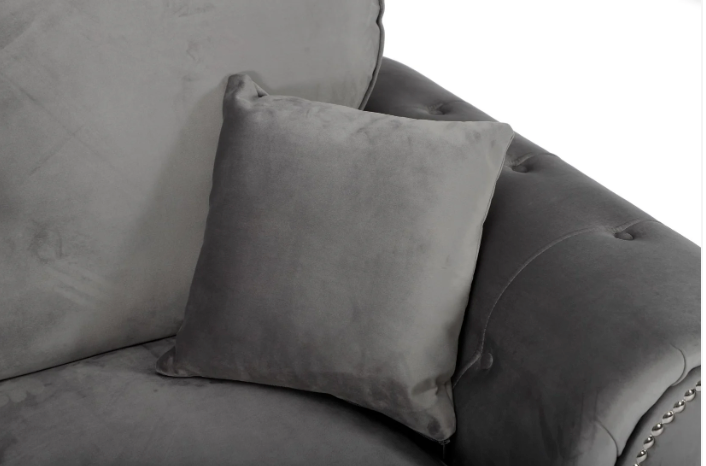 Oakland 3+2 Seater Sofa Plush Grey