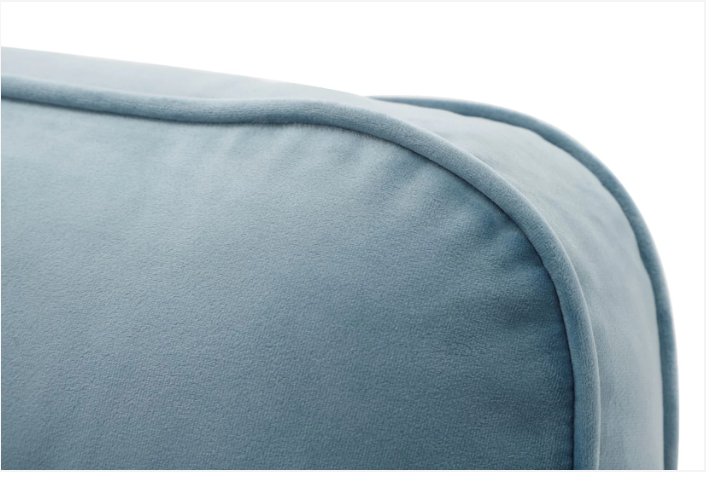 Zinc 3+2 Seater Sofa Set Plush Sky