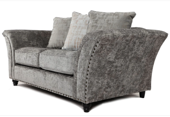 Cambridge Scatter Back 3 + 2 Seater Sofa Set Alaska Platinum