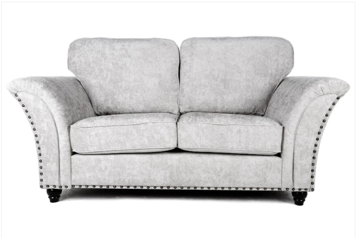 Cambridge Full Back 3 + 2 Seater Sofa Set Alaska Silver