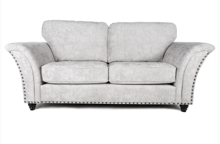 Cambridge Full Back 3 + 2 Seater Sofa Set Alaska Silver