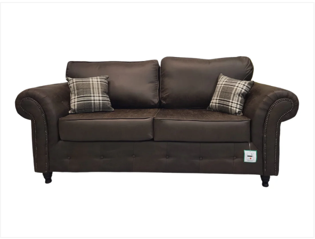 Oakland 3+2 Seater Sofa Set Chocolate